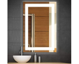 Зеркало в ванную с подсветкой Аделина 40х60 см